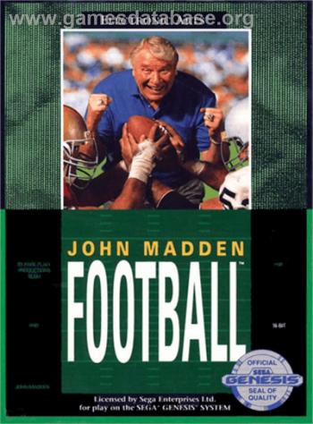 Cover John Madden Football for Genesis - Mega Drive
